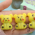  Cartoon Expression Small Pull Back Car Children's Plastic Toy Gifts Capsule Toy Party
