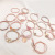 Simple and Fresh Rubber Band Headband Hair Accessories Korean Girl Heart Personality Ponytail Love Pearl Hair Ring Hair Rope