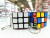 3.5cm Rubik's Cube Keychain Pendant Gift Rubik's Cube Key Ring Wholesale Mini Small Rubik's Cube Craft Enterprise