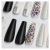 Best Seller in Europe and America 30 Pieces Wear Nail Stickers Finished Product Lengthened Wear Ballet Armor Fake Nails with Diamond Nail Stickers