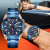 2021 New Megir Megir Men's Watch Business Sports Multi-Function Timing Steel Belt Quartz Watch 2063