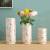 Modern Minimalist Ceramic Vase Three-Piece European Creative Vase for Flower Arrangement Crafts Decoration Home Decorations