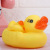 Net Bag Big Three Small Mother and Child Duck Squeeze and Sound Baby Children Bathing Duck Vinyl Sound Toys