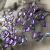 New Nail Ornament Mixed Bag Aurora Magic Color Phantom Purple Flat-Bottomed Fancy Shape Rhinestone Glass Drill Rhinestone Wholesale
