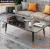 2021 New Simple Light Luxury Tea Table Imitation Marble Grain Wood Tea Table MH01