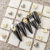 New Nail Ornament Fritillary Love Metal Edging Alloy Nail Sticker Accessories Fashion All-Match Japanese Jewelry