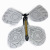 Magic Butterfly Flying Small Butterfly Puffed Butterfly Free Butterfly Children's Magic Props Toy Factory Wholesale