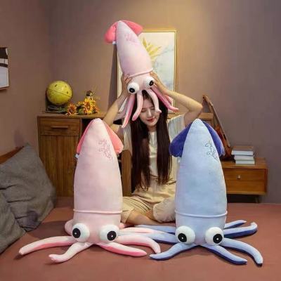 Factory Direct Sales Plush Toy Squid Doll Simulation Octopus Funny Pillow Marine Animal Ragdoll Gift
