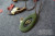 Retro Ethnic Style Cotton and Linen Ornament Simple Korean Style Wooden Water Drop Large Maple Leaves Long Necklace Sweater Chain