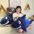 Factory Direct Sales Cartoon Shark Doll Plush Toys Sleeping Bed Pillow Doll Ocean Ragdoll Boy