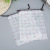 Factory Direct Supply Fashion Transparent Frosted Hair Accessories Buggy Bag Dustproof Drainage Self-Sealing Ornament Sealed Bag