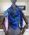 51"Large Kerchief Women's Silk Like Scarf Women Large Shawls for Headscarf Hair Wraps