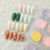 Nail Internet Celebrity Glitter Ornament Woolen Pink Sugar Powder Mermaid Color Sweater Powder Autumn and Winter Hot Sale Nail Material