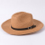 Outdoor Straw Hat Men's Summer Seaside Beach Hat Western Cowboy Hat Men's Camping Sun Hat Sun Protection Sun Hat