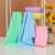 Warp Knitted Trimming Embossed Towel Colorful Microfiber Bath Shower Center Disposable Towels Wholesale