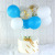 Birthday Cake Decoration Balloon round Transparent Sequin Balloon Plug-in INS Style Party Decoration 5-Inch Balloon
