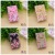 Hot Sale Rose Couple Rings Stud Earring Box Small Accessories Packing Box Paper Bow Pendant Box Spot