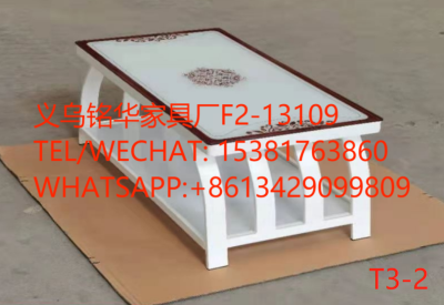 2021 New Iron Glass Tea Table MHR Series Factory Direct Sales