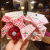 Korean Style Ins Barrettes Princess Bowknot Headwear Girl Cute Flowers Plaid Fabric Cherry Hair Accessories