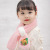 Children's Scarf Winter Christmas Korean Style Boys and Girls Imitation Rabbit Fur Warm Infant Baby Girl Plush Cross Scarf New