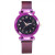 Magnet TikTok Same Style Internet Celebrity Lazy Starry Sky Luminous Surface Milan Mesh Strap AliExpress Ladies Watch