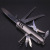 Factory Direct Sales 11 Open Multi-Functional Knife Outdoor Camping Folding Three-Stroke Swiss Army Knife in Stock