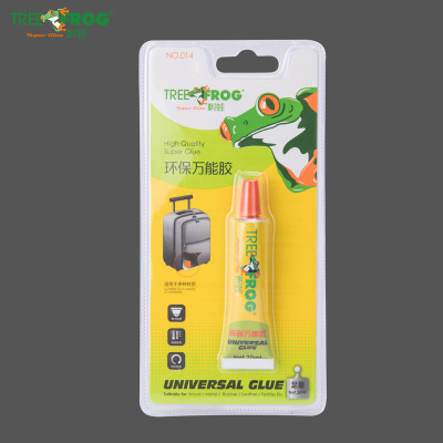 Tree Frog Brand All-Purpose Adhesive 20ml Glue Water-Resistant Leather Glass Plastic Glue Environmental Protection Transparent Powerful Glue