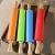 Wooden Handle Silicone Rolling Pin 46*6.5 Rod Length 28...