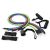 11-Piece Set Chest Expander Pulling Rope Tension Band TPE One-Word Tension Band Muscle Training Fitness Equipment Kit