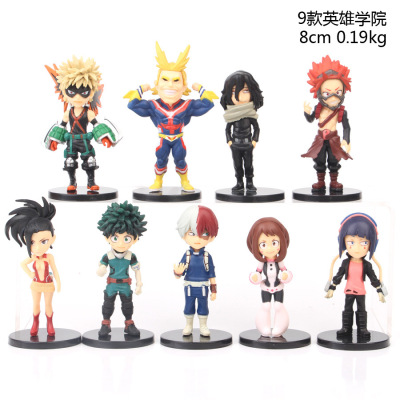 Anime Garage Kits Model 9 My Hero Academia Doll Green Valley Orr Matt Bag Decoration Doll