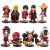67 Generation 9 Pirate Full Set Q Version Red Clothes Theater Version Model Cartoon Hand-Made Car Decoration Factory Direct Sales Delivery
