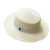 Summer New Sun Li Hat Female Custom M Label Diamond Flat Top Hat Jazz Hat Raffia Sun Hat