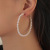 Factory Direct Sales Pearl Big Hoop Earrings Women's All-Match Cold Women's Earrings Pair