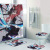 Manufacturer Graphic Customization Sun Man Kimetsu No Yaiba HD Digital Printing Bathroom Waterproof Shower Curtain Toilet Three-Piece Set
