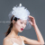European and American Hot Amazon Feather Headwear Bridal Hair Accessories Mesh Billycock Jockey Club Hair Accessories Hairpins/Hairbands