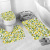 Fruit Series Polyester Bath Cloth Digital Printing Waterproof Bathroom Shower Curtain Four-Piece Set in Stock