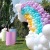 Cross-Border Wedding Balloon Chain Package Macaron Rubber Balloons Set Birthday Wedding Room Wedding Party Decoration