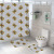 Harry Potter Peripheral Decoration Amazon European and American Waterproof Partition Bathroom Shower Curtain + Non-Slip Toilet Floor Mat Set