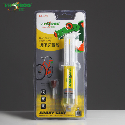 Tree Frog Brand 5Min Quick-Drying Epoxy Resin Adhesive High Strength 12ml Injection Transparent Epoxy AB Glue