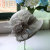Spring and Summer New Philippine Cambric Feather Lightweight Breathable Fashion Linen Gauze Hat