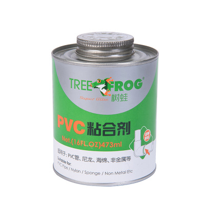 Tree Frog PVC Environmental Protection Glue Hard Pipe Adhesive Plastic Toy Pp PE ABS Material Mutual Adhesive Can Be Customized