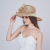 Dress up Hat Fashion Cap France Net Yarn Flowers Broad-Brimmed Hat Philippines Cambric Hat Evening Dress Banquet Top Hat Two Layers