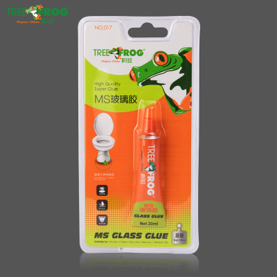 Tree Frog Treefrog Brand Ms Nail-Free Glue Anti-Mildew and Anti-Fouling Kitchen and Bathroom Baseboard Toilet Edge Sealing Transparent Ms Silicon Sealant