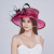 European and American Handmade Flower Mesh Linen Yarn Ladies Ladies with Veil Top Hat Summer Sun Hat