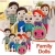 Cute New Children's Plush Toys Doll Family Cross-Border Ins Same Style Boys and Girls