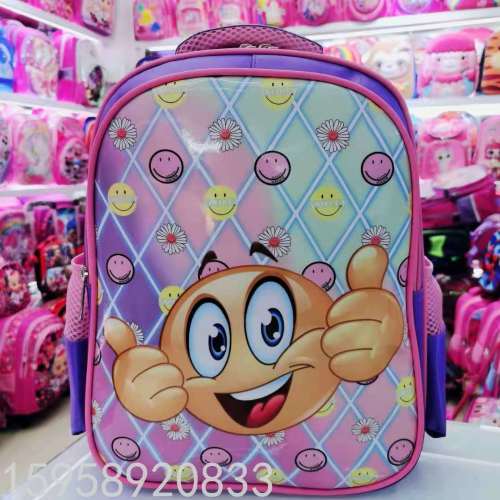 schoolbag backpack cartoon bag backpack 3d bag children‘s bags student bag gift bag pull rod bag