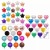 Aluminum Balloon Baby Shower Set 16-Inch XINGX round Five-Pointed Star Love