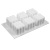 New Cross-Border Silicone 6-Piece Cube Cake Mold Magic Cube Silicone Mousse Square Mold 3D Spherical