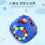 Burger Rubik's Cube Toy Magic Bean Cube Creative Hand Spinner Children's Educational Intelligence Development TikTok Adult Pressure Reduction