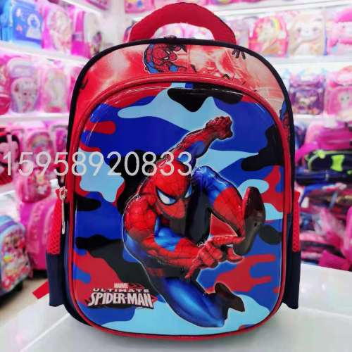 school bag backpack cartoon bag backpack 3d bag children bag student bag gift bag trolley school bag